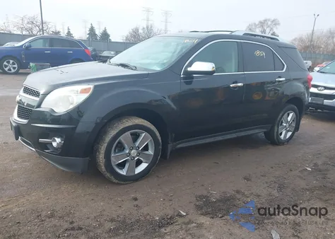 2013 Chevrolet Equinox Ltz z USA, uszkodzony, nr VIN 2GNALFEK3D6265900